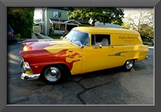 Borghese Plumbing company car