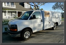 Borghese Plumbing service truck